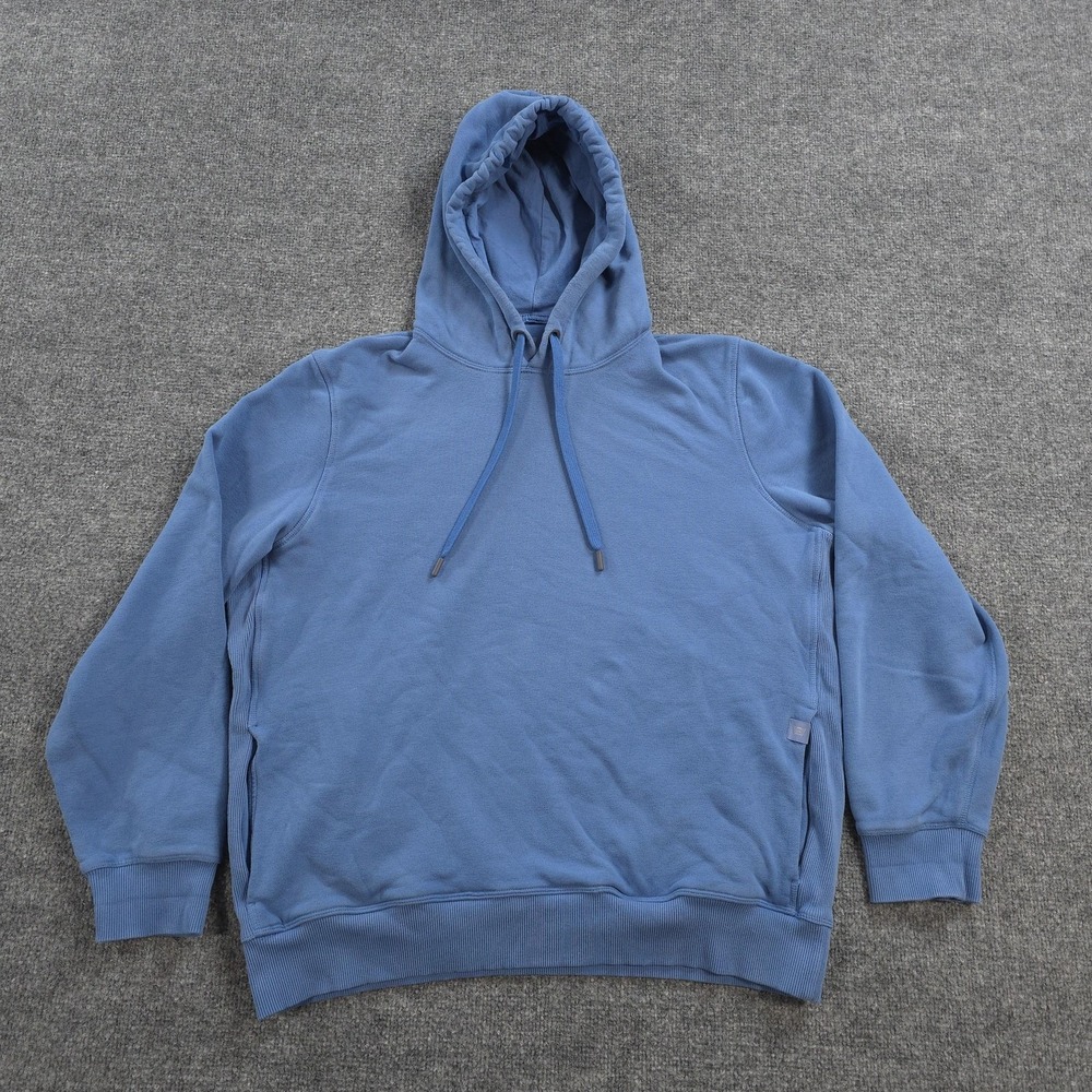 Mack Weldon Hoodie Mens XL Blue Ace Stretch Pullover Sweatshirt Casual Preppy